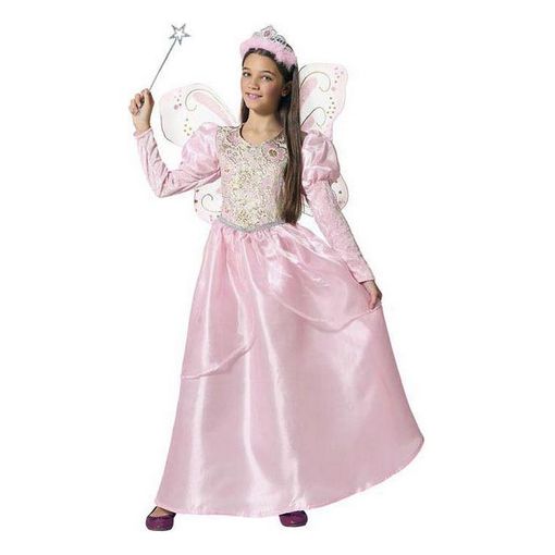 DISFRAZ HADA MADRINA ROSA 5-6