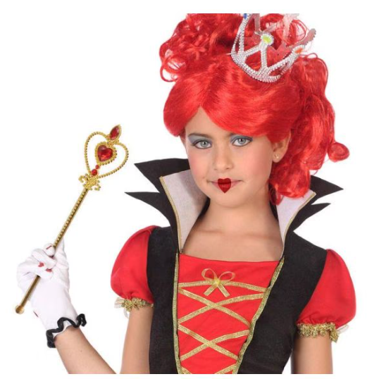 VARITA PRINCESA 32 CM. ROJA