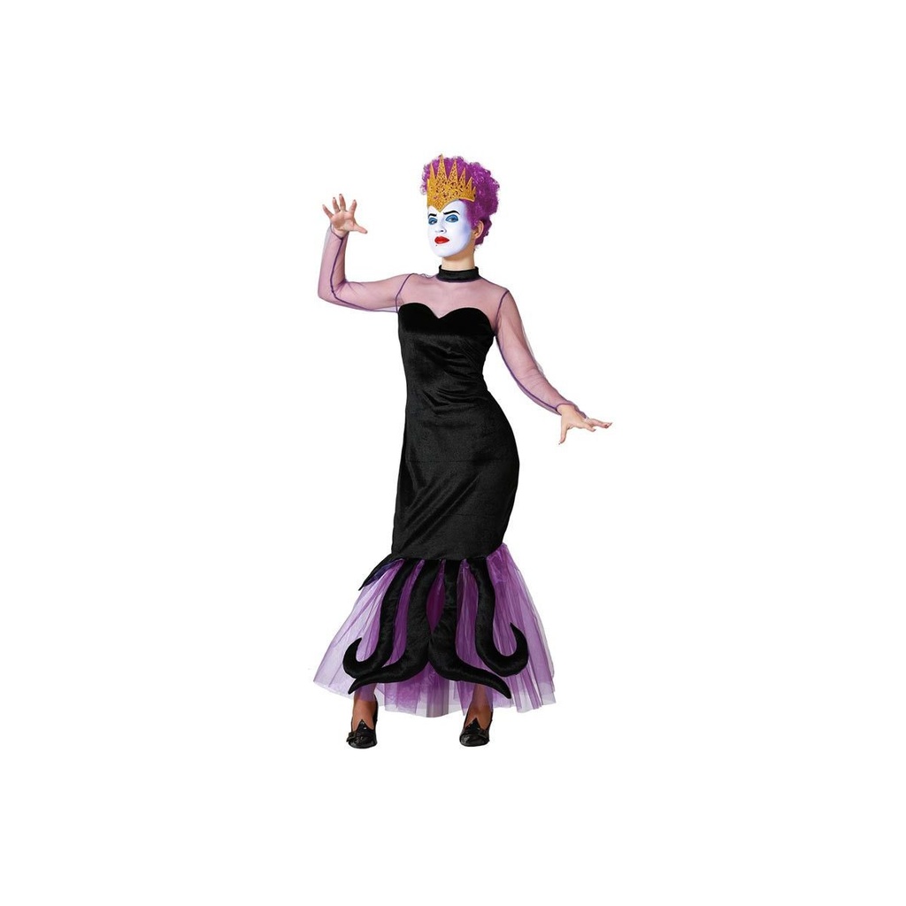 DISFRAZ MALVADA DEL MAR M-L