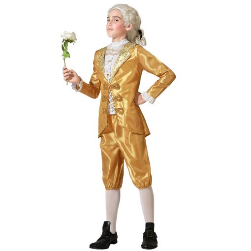 DISFRAZ CORTESANO DORADO 7-9