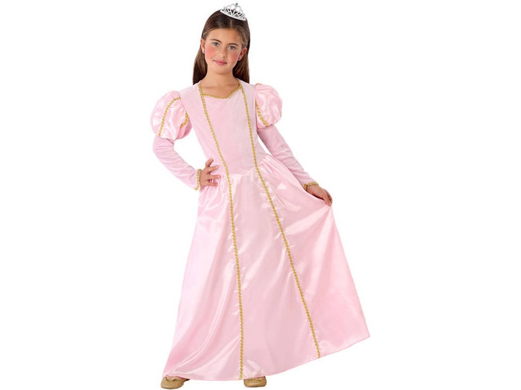 DISFRAZ PRINCESA ROSA T.5-6