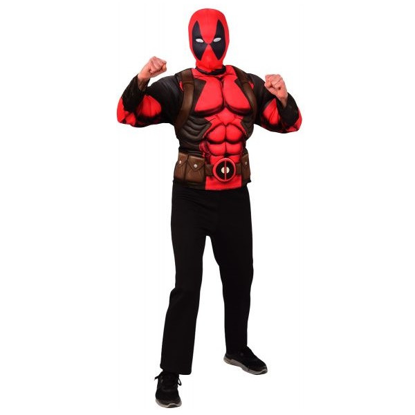 TOP Y MASCARA DEADPOOL AD.