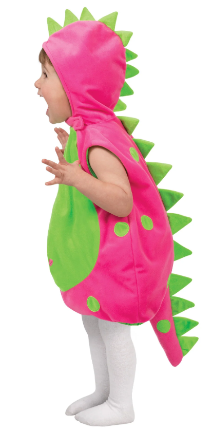 DISFRAZ DINO PINKY 6-12 M.