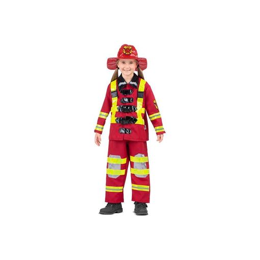 DISFRAZ BOMBERO T.5-6