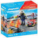 BOMBERO C/BOMBA DE AGUA