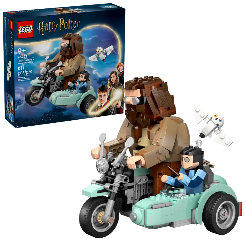 VIAJE EN MOTO HAGRID Y HARRY