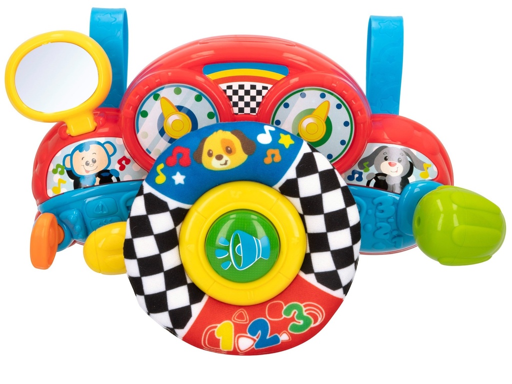 VOLANTE BEBE LUZ Y SONIDO