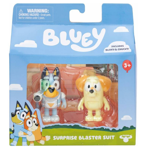BLUEY 2 FIG. SURPRISE BLASTER