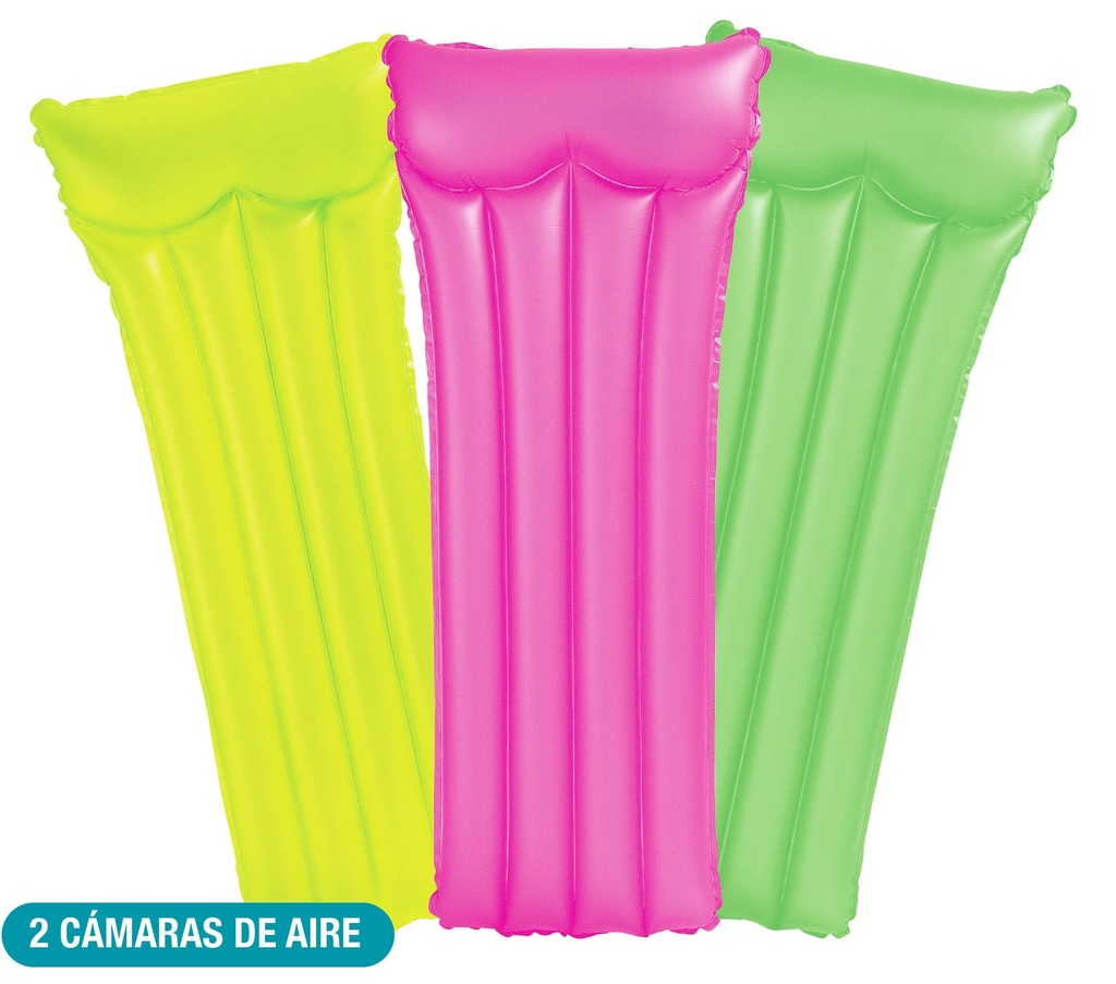 COLCHONETA NEON 183x76 3 SURT.