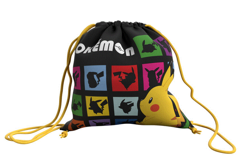 SACO POKEMON 25 CM.