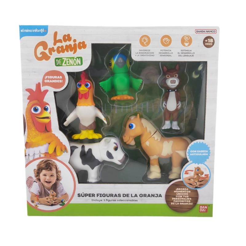 LA GRANJA ZENON (PACK 5 FIG.)