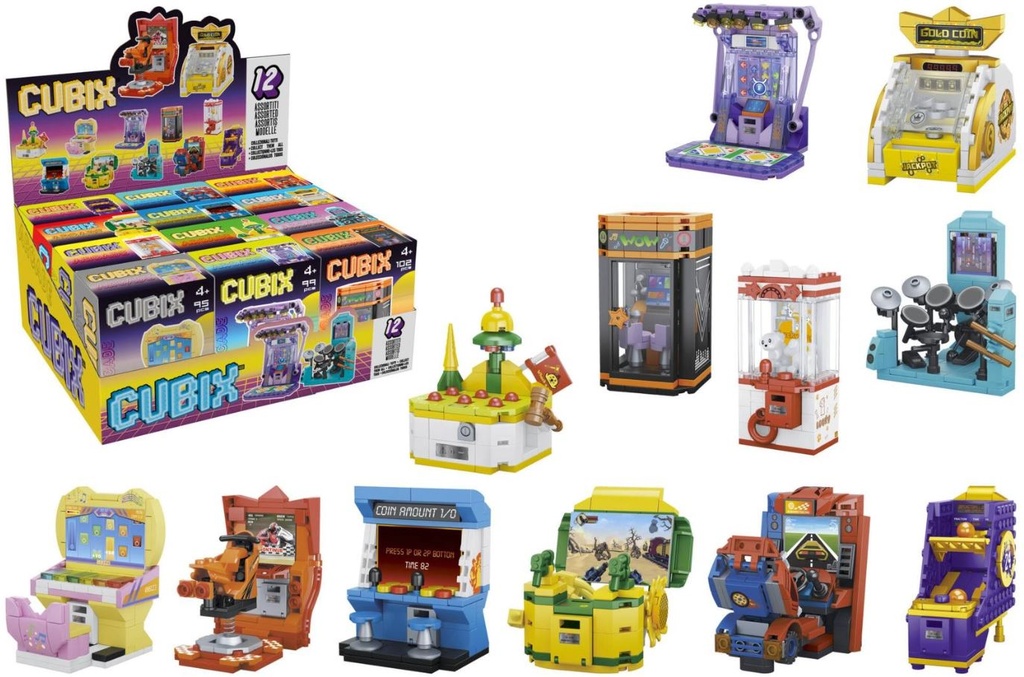CUBIX MAQUINAS ARCADE 12 P.