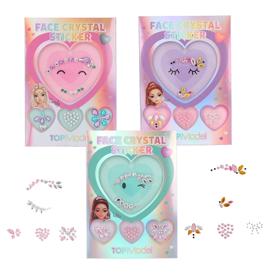 BRILLANTES FACIALES ADHESIVOS