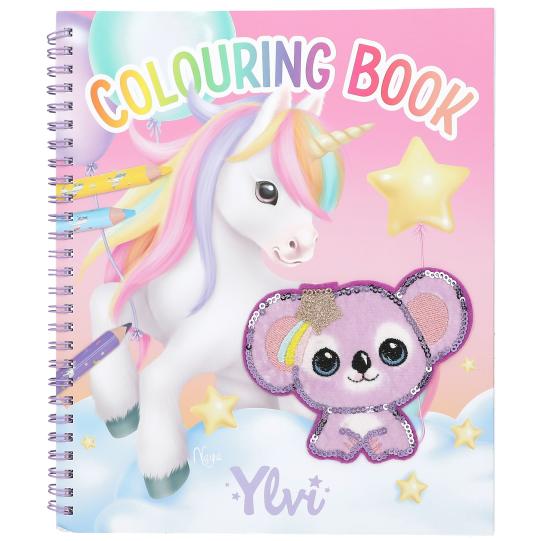 LIBRO COLOREAR UNICORNIO YLVI