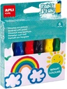 TEMPERAS COLORES BRILLANTES 6U