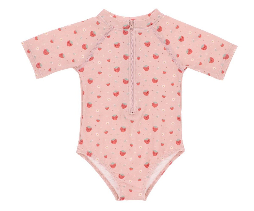 BAÑADOR CON CREMALLERA STRAWBERRIES XS