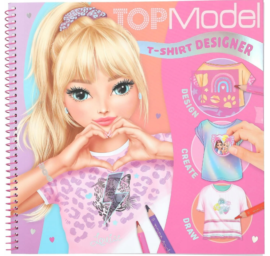 CUADERNO COLOREAR T-SHIRT DESIGNER