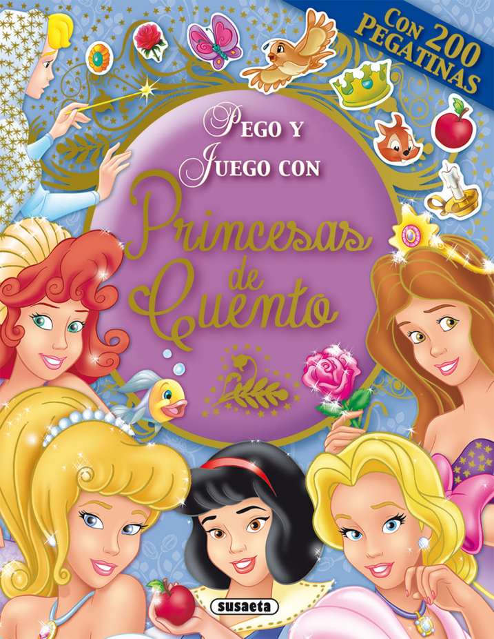 PEGO Y JUEGO C/PRINCESAS DE CUENTO