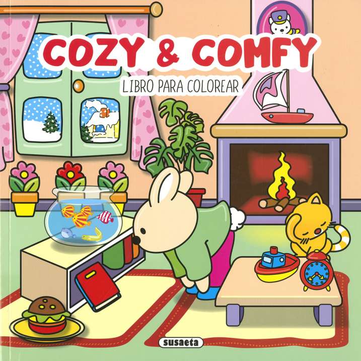 COZY Y COMFY. LIBRO PARA COLOREAR 1