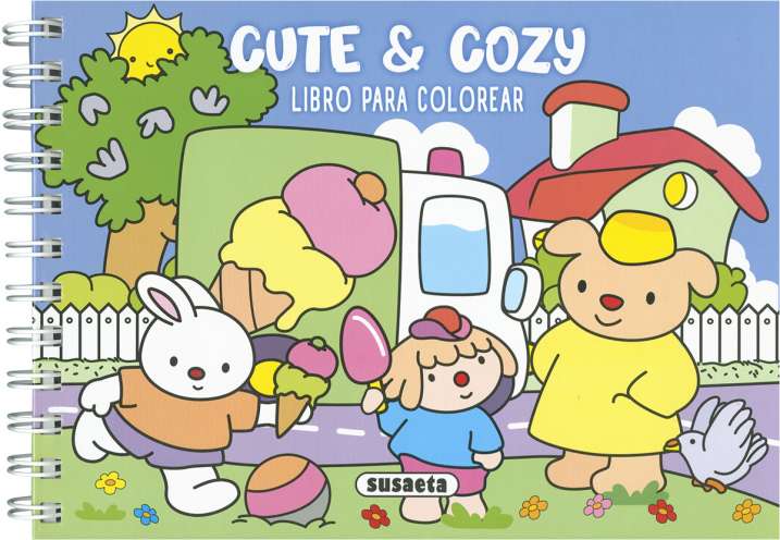 CUTE Y COZY. LIBRO PARA COLOREAR