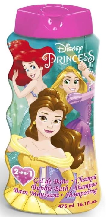GEL/CHAMPU PRINCESAS DISNEY 475 ML.