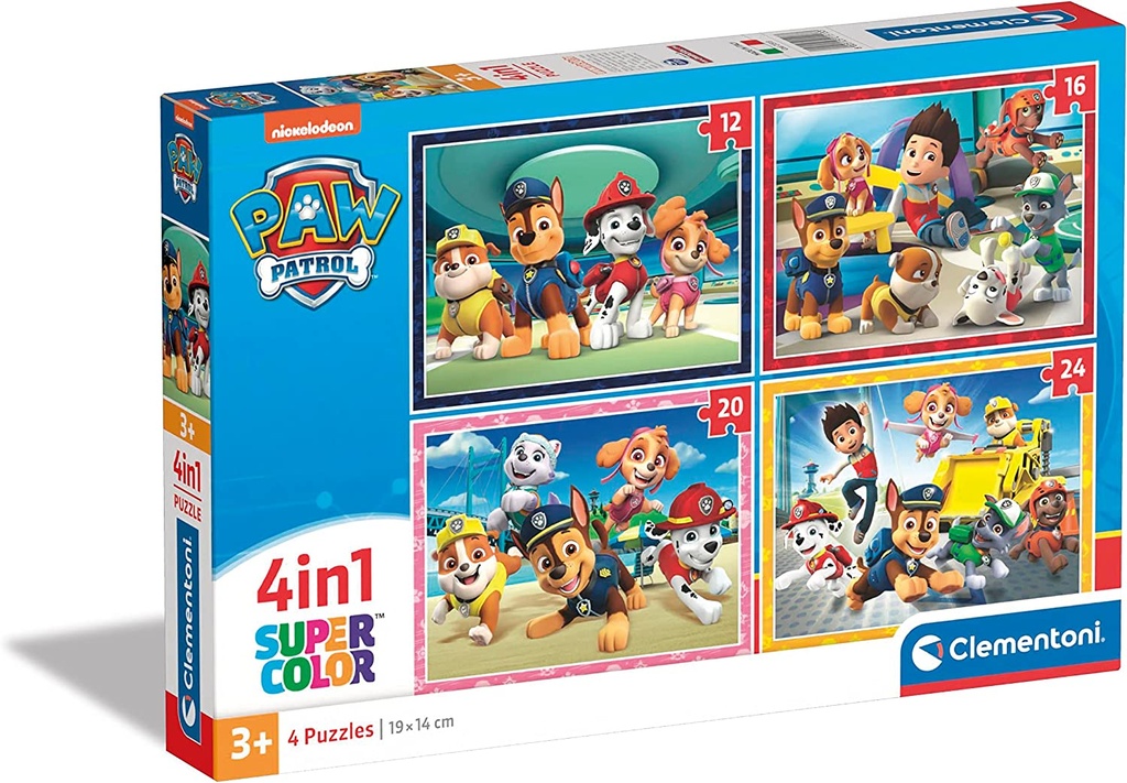 PUZ.12+16+20+24 PAW PATROL