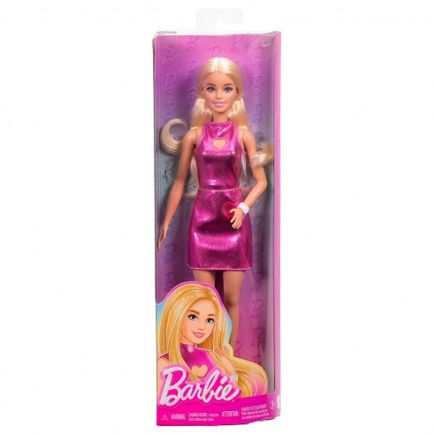 BARBIE FASHION.VEST.ROSA MET.