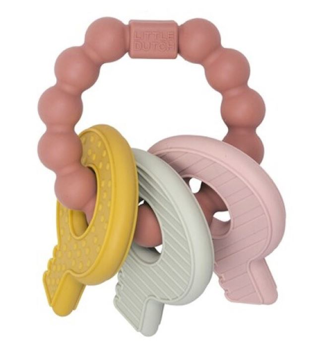 MORDEDOR LLAVERO SILIC.ROSA