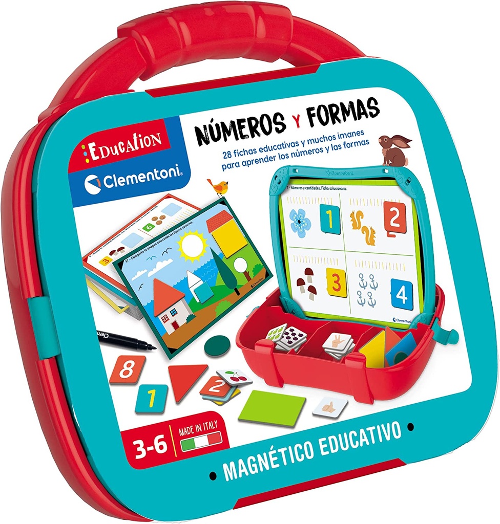 MALETIN MAGNETICO NUMEROS Y F.