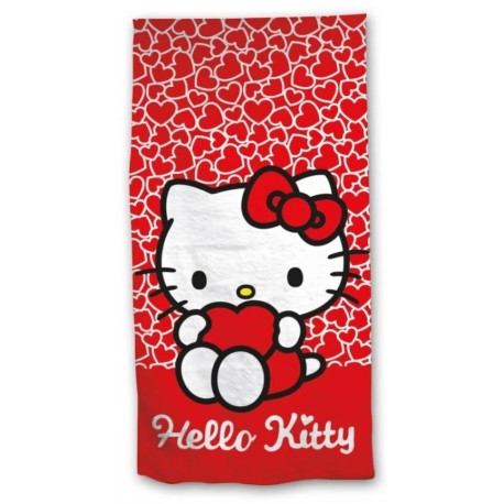TOALLA PLAYA HELLO KITTY