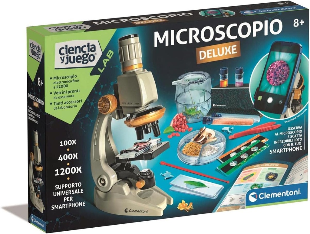 MICROSCOPIO SMART DELUXE - Ciencia y juego
