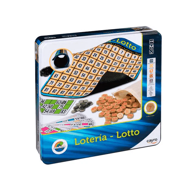 LOTERIA METAL BOX