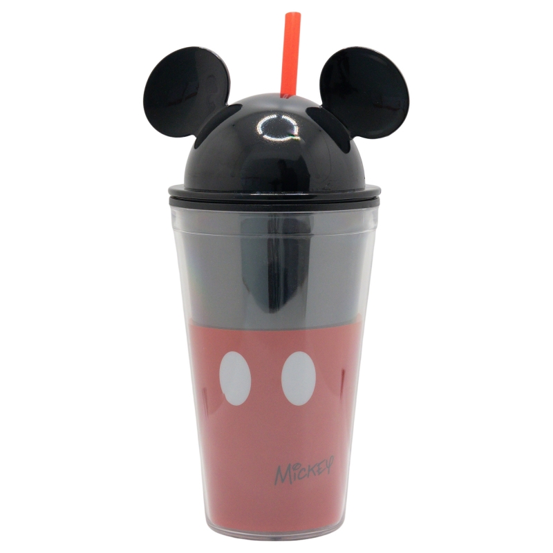 VASO C/CAÑA Y TAPA MICKEY 535