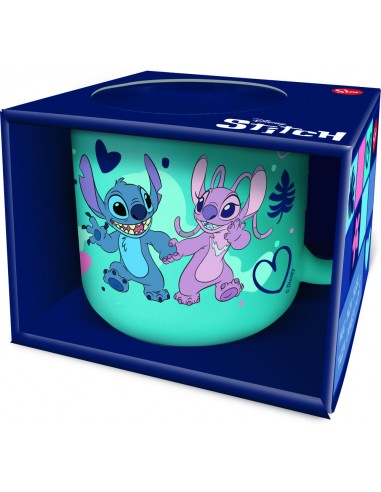 TAZA CERAMICA STITCH 355 ML.