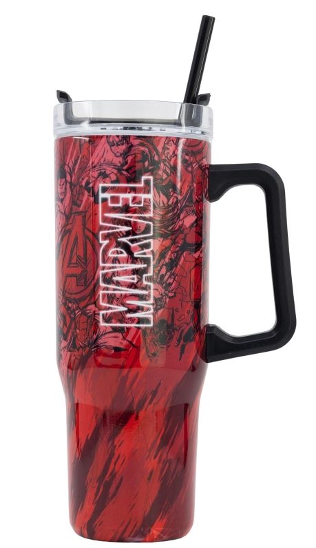 TAZA TERMO MARVEL PAT. 940 ML.