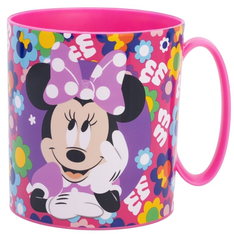 TAZA MINNIE BOLD FLOR.390 ML.