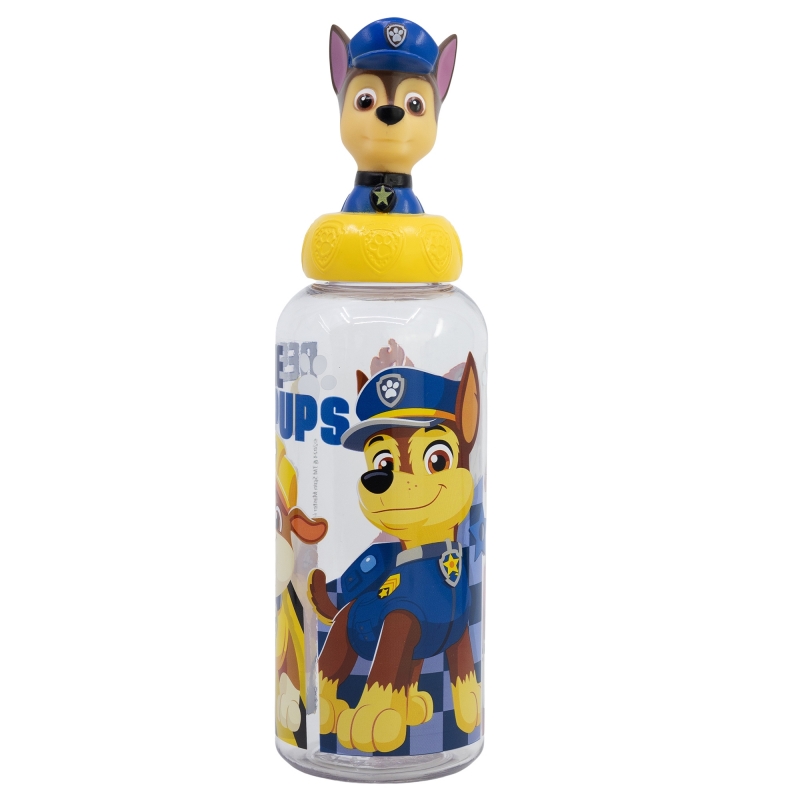 BOTELLA PAW PATROL 3D 560 ML.