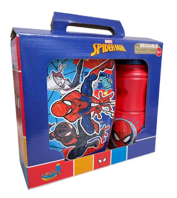 BOTELLA+SANDWICH.SPIDERMAN