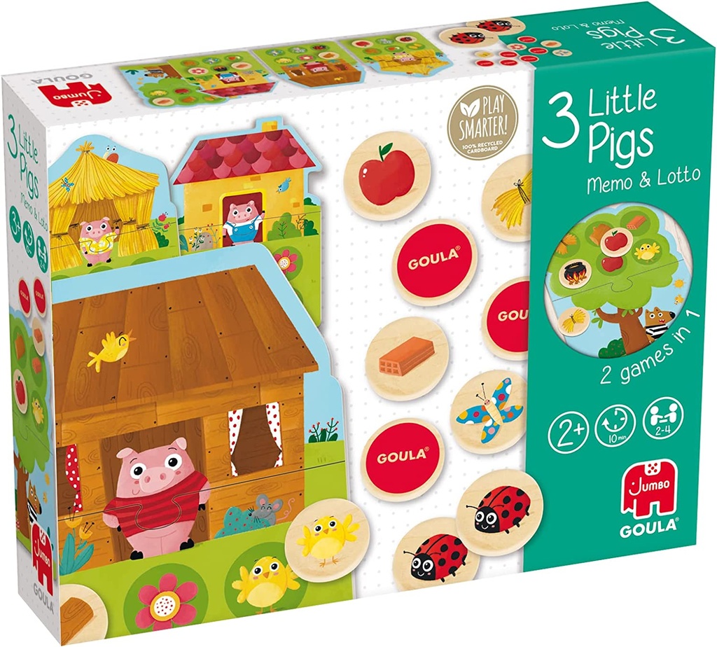 MEMO & LOTO LOS 3 CERDITOS