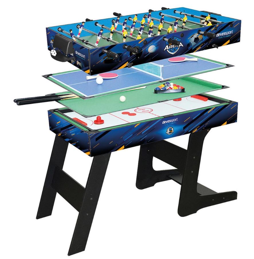 MESA MULTIJUEGOS 4 EN 1