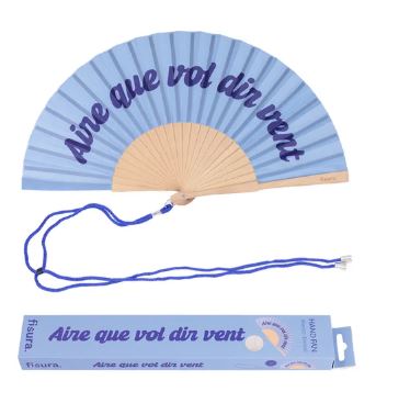 ABANICO "AIRE QUE VOL DIR VENT"
