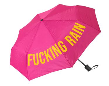PARAGUAS "FUCKING RAIN" ROSA