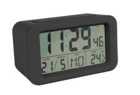 DESPERTADOR DIG."GUMMY"NEGRO