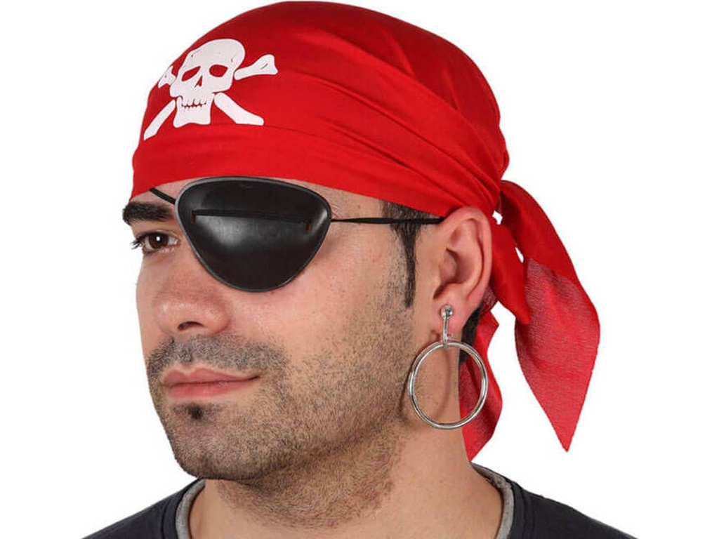SET PIRATA ROJO 3 P.