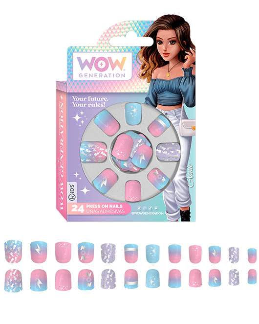 UÑAS ADHESIVAS WOW GEN.(24)