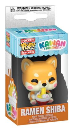 LLAVERO POP RAMEN SHIBA