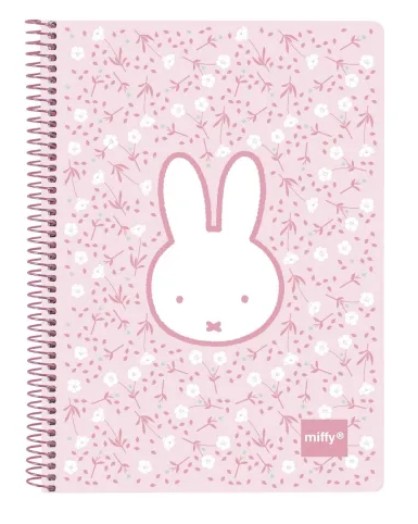 LIBRETA CUART. MIFFY FLORES