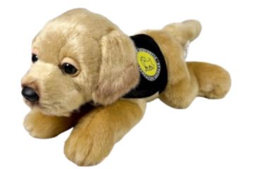 PELUCHE LABRADOR CANELA 21 CM