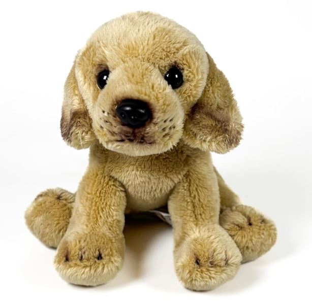 PELUCHE LABRADOR CANELA 12