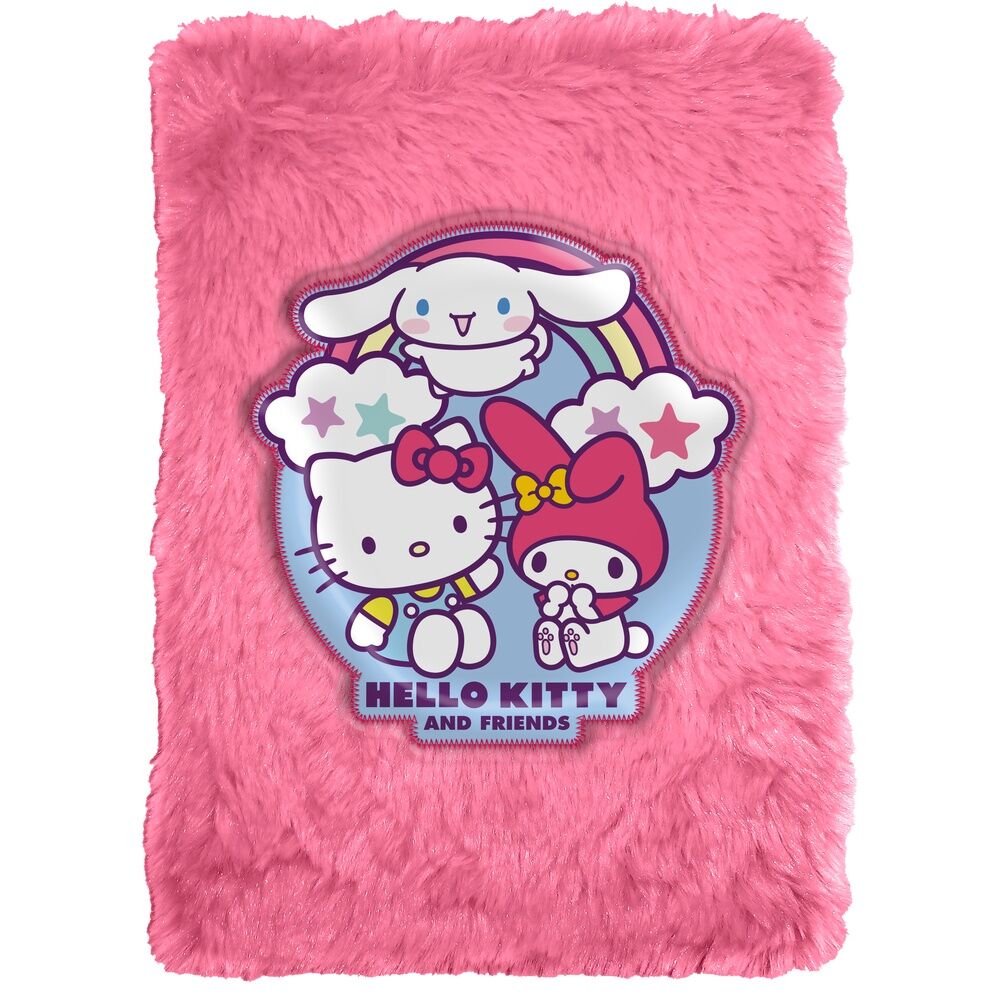 LIBRETA A5 HELLO KITTY Y FRIENDS